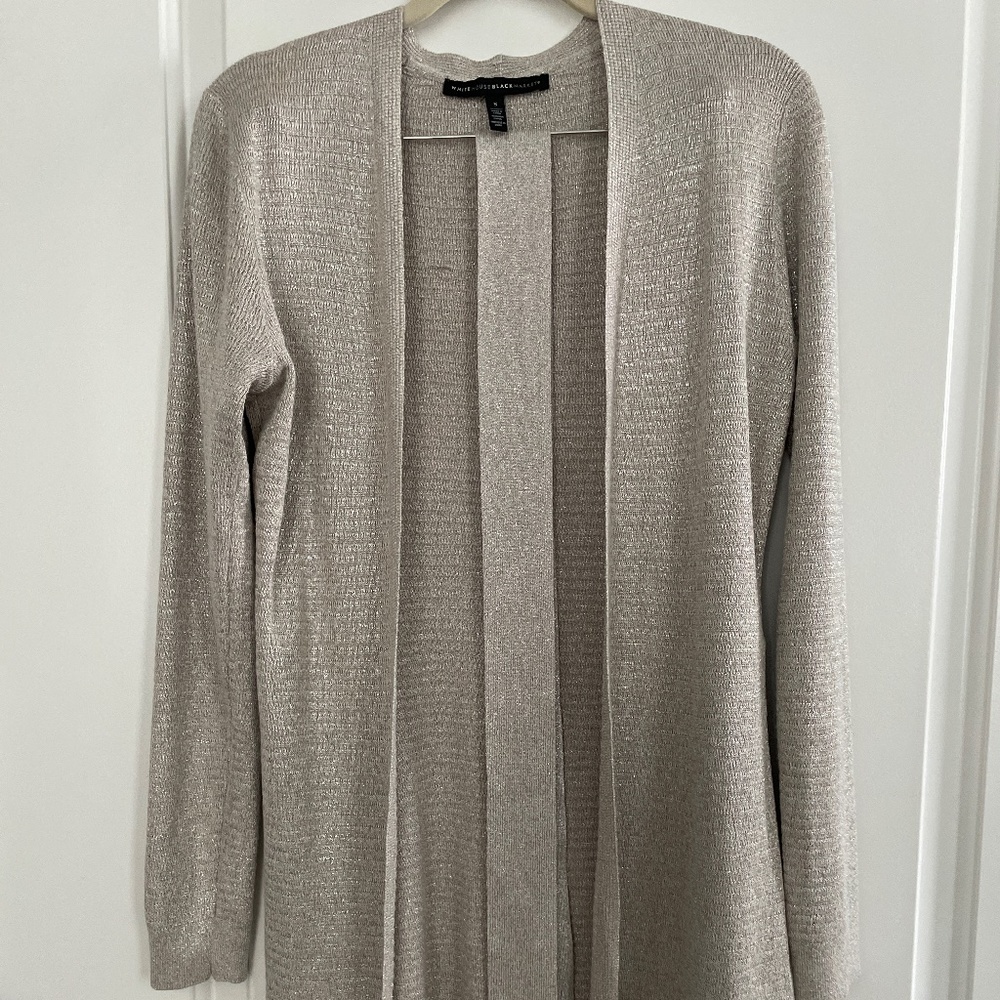Taupe Long Cardigan